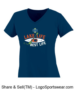 Augusta Ladies Nexgen Wicking T-Shirt Design Zoom